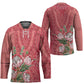 Africa King Proteas Dashiki Motif Hockey Jersey Peach Style