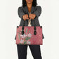 Africa King Proteas Dashiki Motif Leather Bag Peach Style