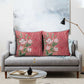 Africa King Proteas Dashiki Motif Pillow Cover Peach Style