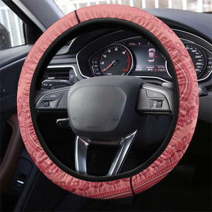 Afro King Proteas Dashiki Motif Steering Wheel Cover Peach Style