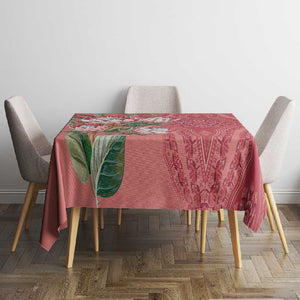 Afro King Proteas Dashiki Motif Tablecloth Peach Style