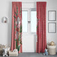 Afro King Proteas Dashiki Motif Window Curtain Peach Style