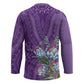 Africa King Proteas Dashiki Motif Hockey Jersey Violet Style