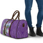 Africa King Proteas Dashiki Motif Travel Bag Violet Style