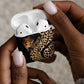 Africa Leopard Skin Pattern AirPods Case Version 01