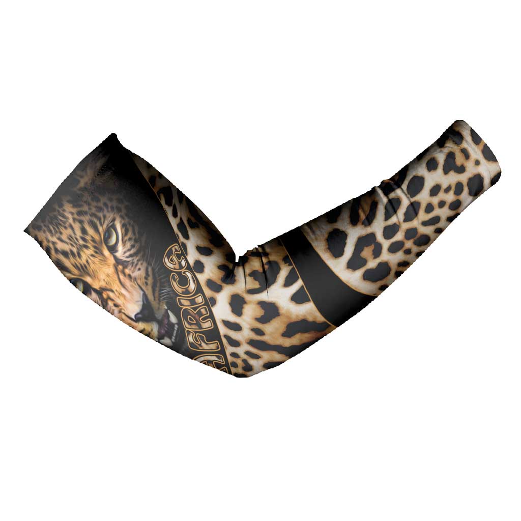 Africa Leopard Skin Pattern Arm Sleeves Version 01