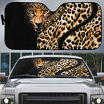 Africa Leopard Skin Pattern Auto Sun Shade Version 01