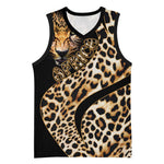 Afro Leopard Skin Pattern Basketball Jersey Version 01 LT9