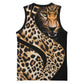 Afro Leopard Skin Pattern Basketball Jersey Version 01 LT9