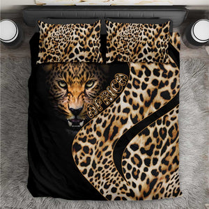 Afro Leopard Skin Pattern Bedding Set Version 01