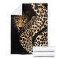 Afro Leopard Skin Pattern Blanket Version 01