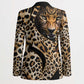 Africa Leopard Skin Pattern Blazer Version 01