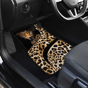 Afro Leopard Skin Pattern Car Mats Version 01