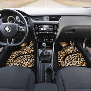 Afro Leopard Skin Pattern Car Mats Version 01