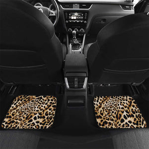 Afro Leopard Skin Pattern Car Mats Version 01