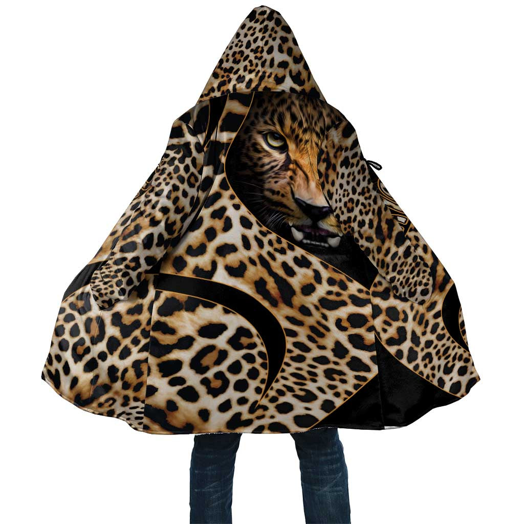 Africa Leopard Skin Pattern Cloak Version 01