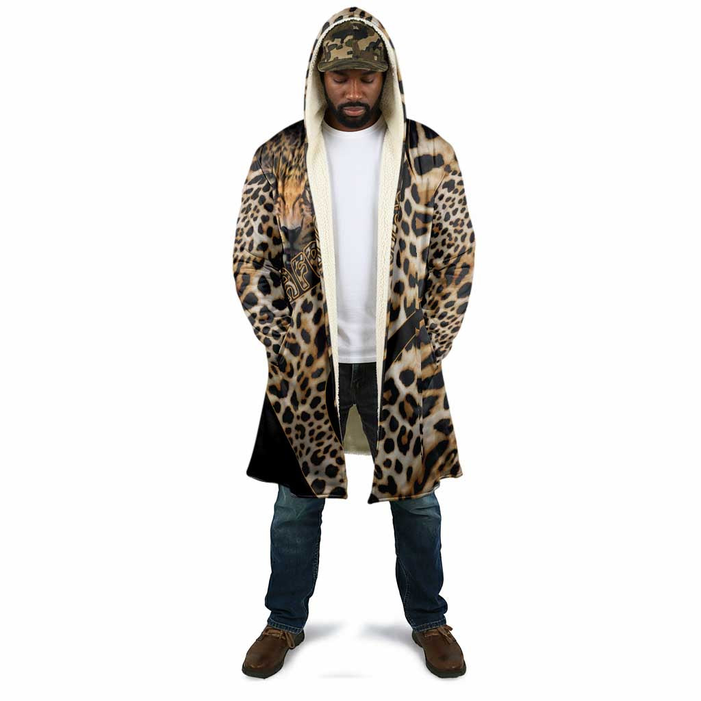 Africa Leopard Skin Pattern Cloak Version 01