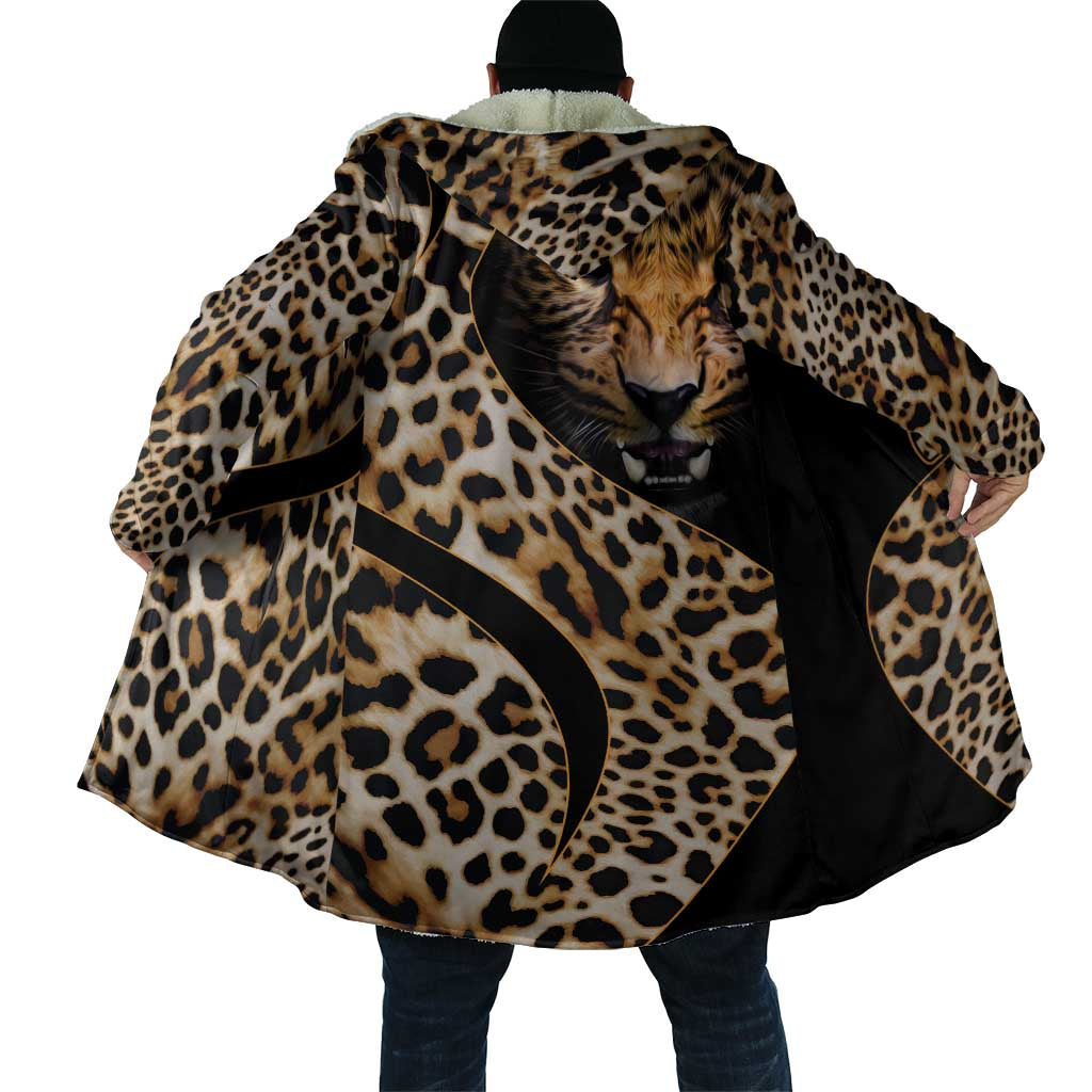 Africa Leopard Skin Pattern Cloak Version 01