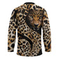 Africa Leopard Skin Pattern Hockey Jersey Version 01