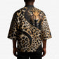 Africa Leopard Skin Pattern Kimono Version 01