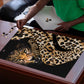 Africa Leopard Skin Pattern Puzzle Version 01