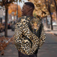 Afro Leopard Skin Pattern Sweatshirt Version 01