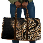 Africa Leopard Skin Pattern Travel Bag Version 01