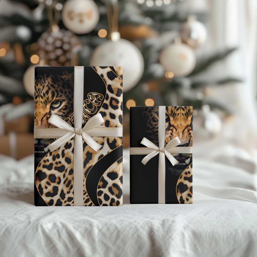 Africa Leopard Skin Pattern Wrapping Paper Version 01 - African Pride
