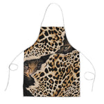 Africa Leopard Skin Pattern Apron Version 02