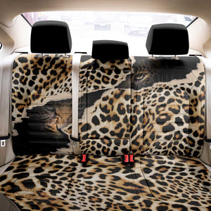 Afro Leopard Skin Pattern Back Car Seat Cover Version 02