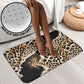 Africa Leopard Skin Pattern Bathroom Set Version 02