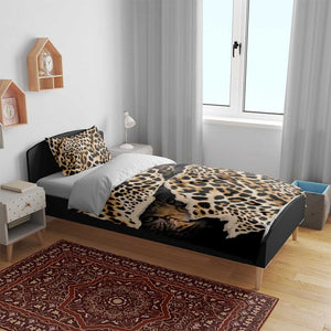 Afro Leopard Skin Pattern Bedding Set Version 02