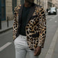 Africa Leopard Skin Pattern Blazer Version 02