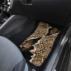 Afro Leopard Skin Pattern Car Mats Version 02