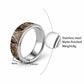 Afro Leopard Skin Pattern Classic Ring Version 02 - African Pride