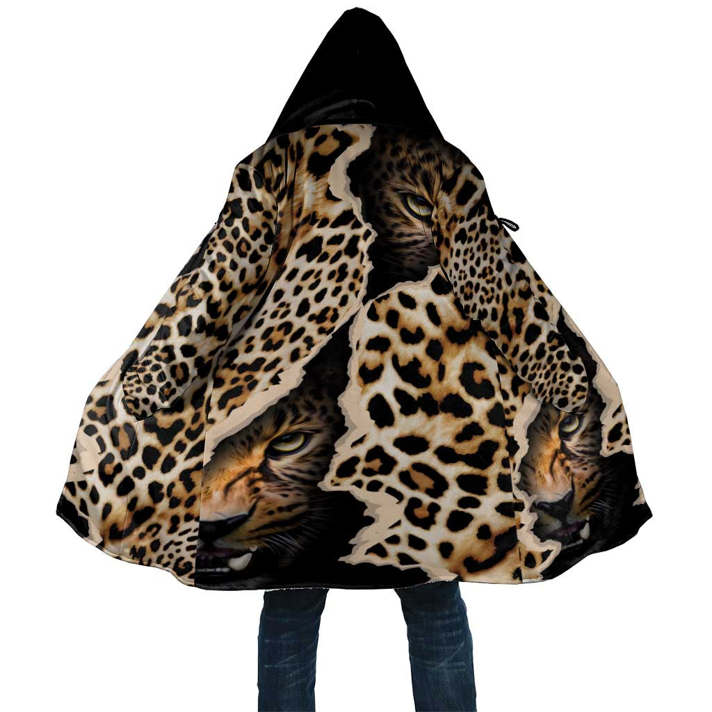 Africa Leopard Skin Pattern Cloak Version 02