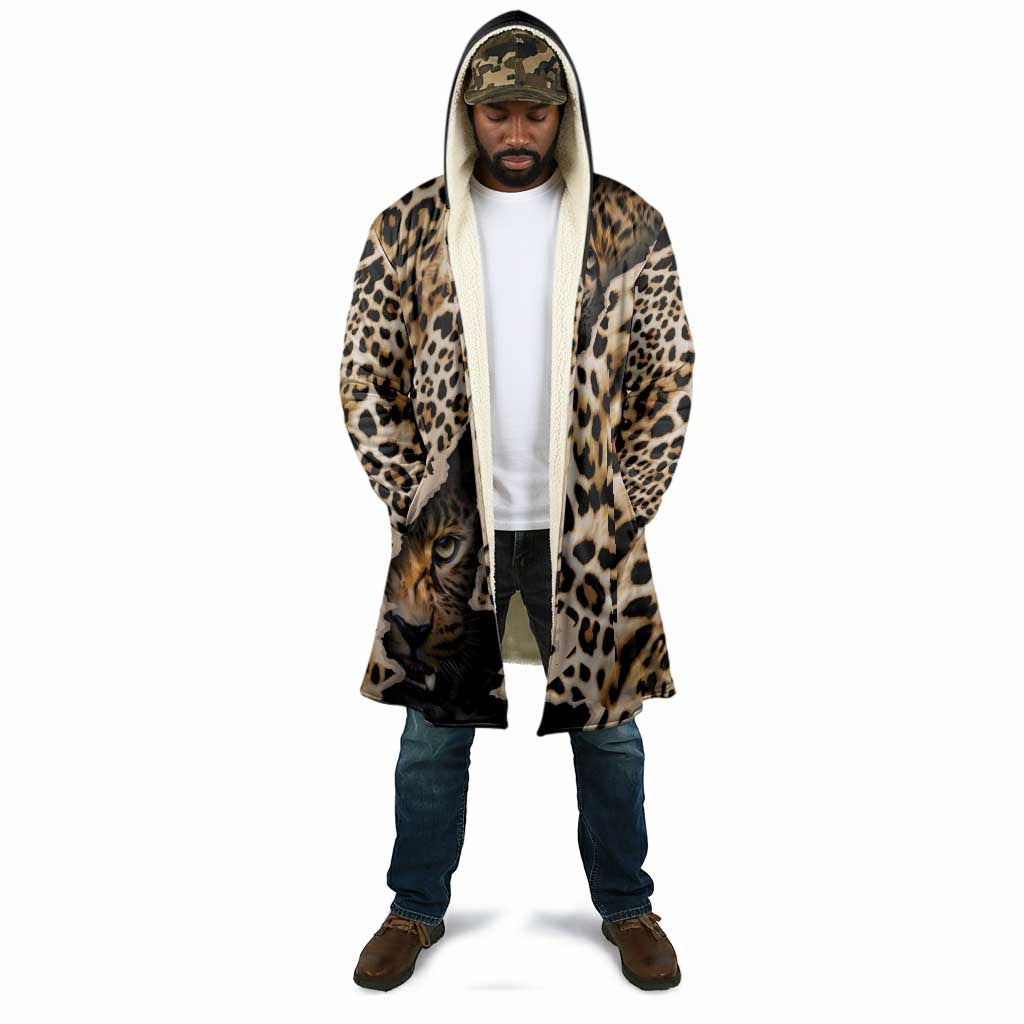 Africa Leopard Skin Pattern Cloak Version 02