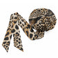 Africa Leopard Skin Pattern Easy Headwrap Version 02