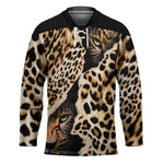 Africa Leopard Skin Pattern Hockey Jersey Version 02