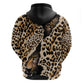 Afro Leopard Skin Pattern Hoodie Version 02
