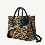 Africa Leopard Skin Pattern Leather Bag Version 02
