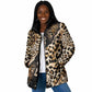Africa Leopard Skin Pattern Padded Jacket Version 02