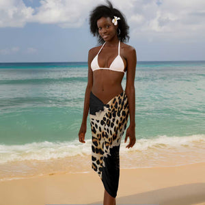 Afro Leopard Skin Pattern Sarong Version 02