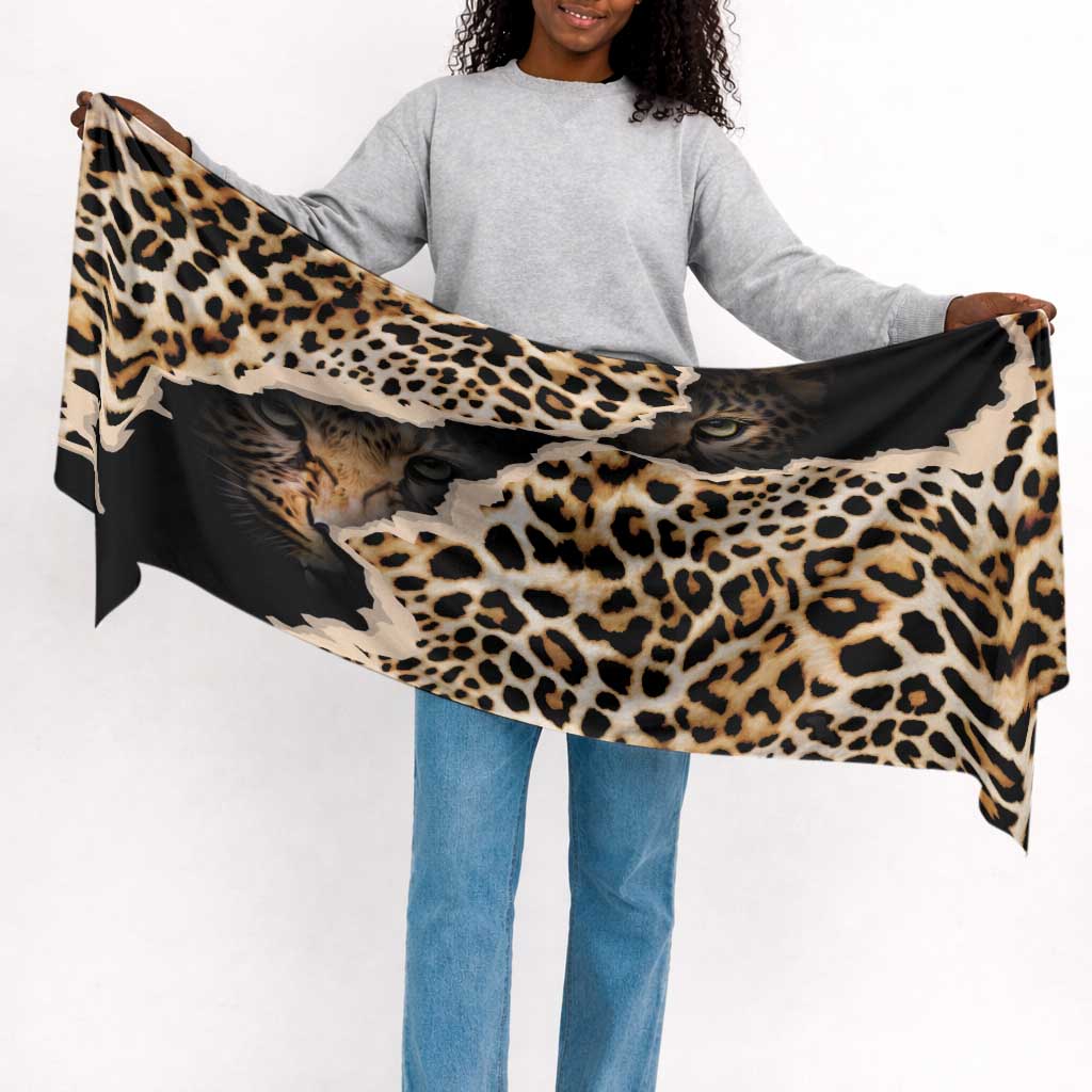 Africa Leopard Skin Pattern Simple Headwrap Version 02