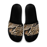 Africa Leopard Skin Pattern Slide Sandals Version 02