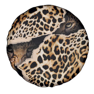 Afro Leopard Skin Pattern Spare Tire Cover Version 02