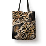 Africa Leopard Skin Pattern Tote Bag Version 02