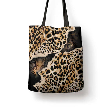 Africa Leopard Skin Pattern Tote Bag Version 02