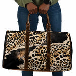 Africa Leopard Skin Pattern Travel Bag Version 02