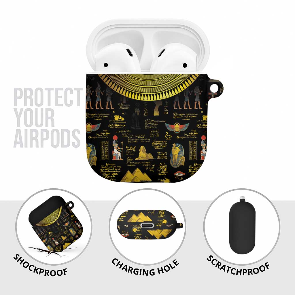 Ancient Egypt and Hieroglyphs AirPods Case